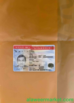 USA employment authorization card version 2 photolook FRONT